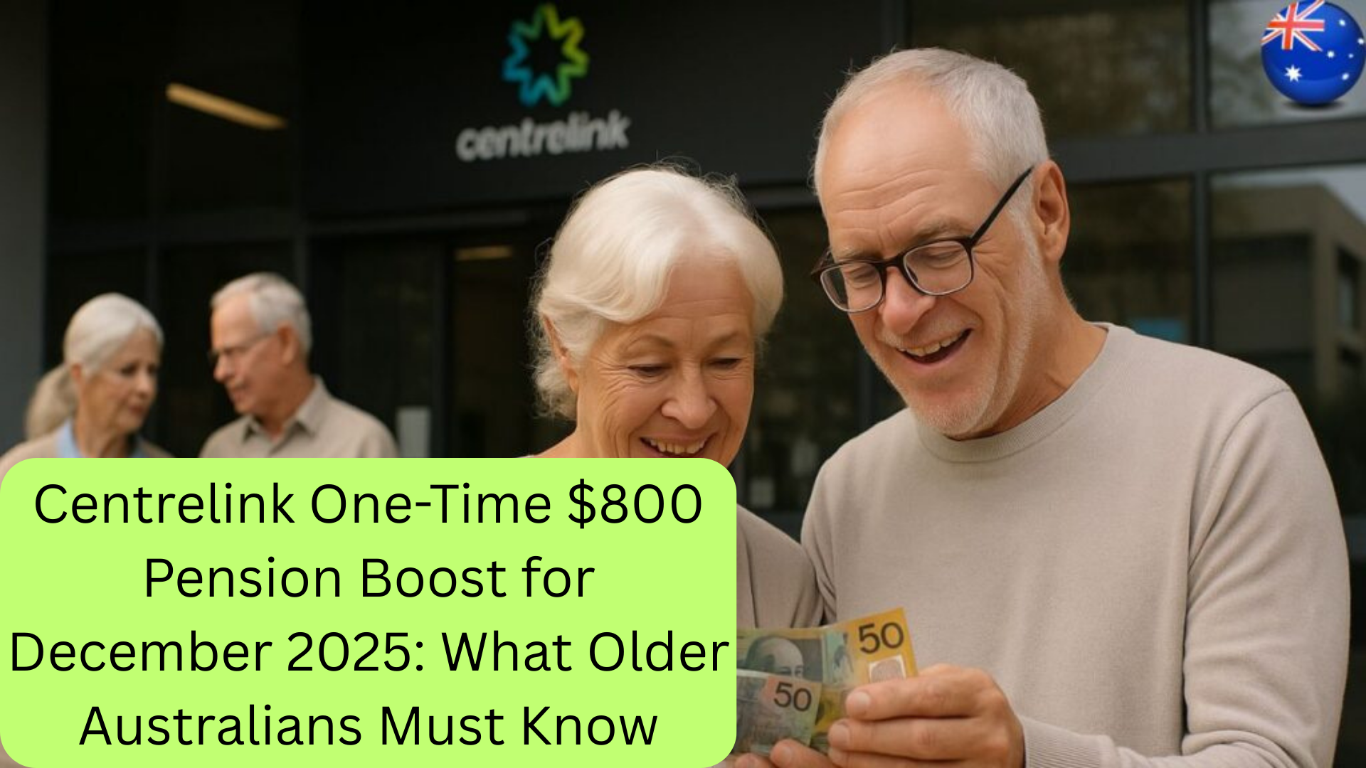 Centrelink One-Time $800 Pension Boost article image